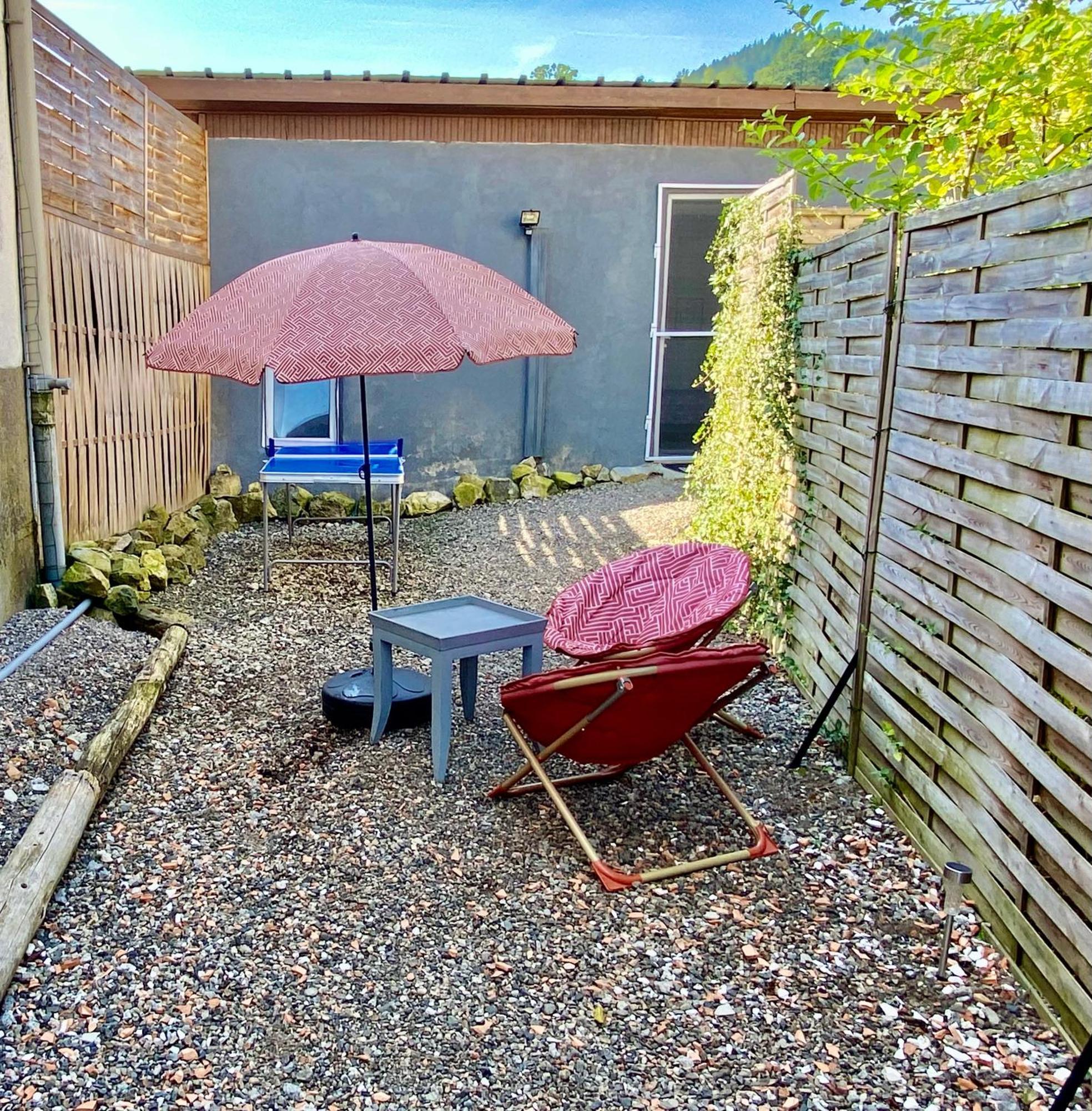 Petite Maison Au Calme Avec Jardin Cloture Les Animaux Bienvenue Mollau Exterior foto